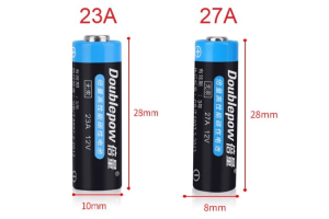 Bateria 27A vs 23A: Różne rozmiary, ta sama energia