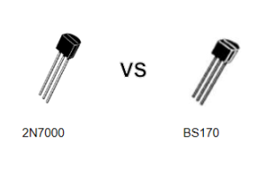 2N7000 vs BS170: Porównanie dwóch popularnych mosfetów N-kanałowych
