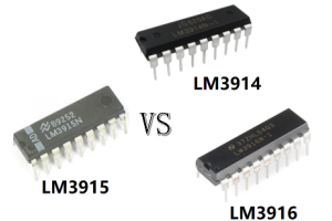 M3914 vs. LM3915 vs. LM3916: Wyjaśnione różnice kluczowe