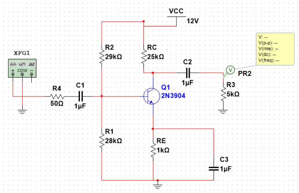 Voltage Gain in Common Emitter Amplifiers