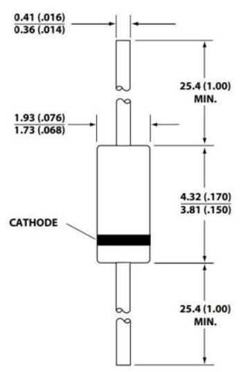 1N5711 Dimensions