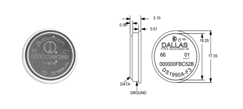 DS1990A iButton